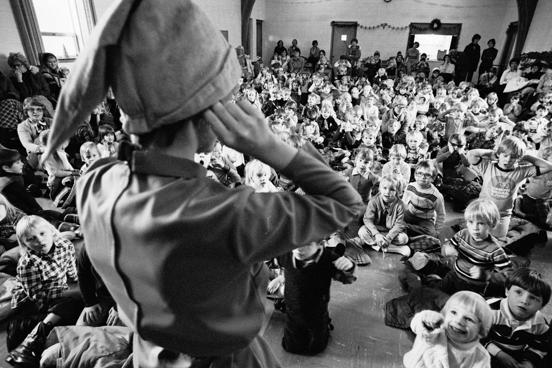 Central Christian Church Christmas program, December 9, 1977
